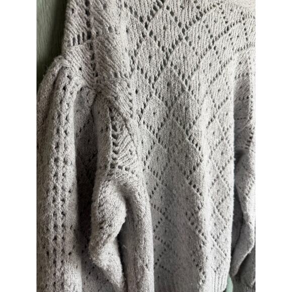 Maeve Anthropologie Pointelle Cardigan, Large - Picture 9 of 9